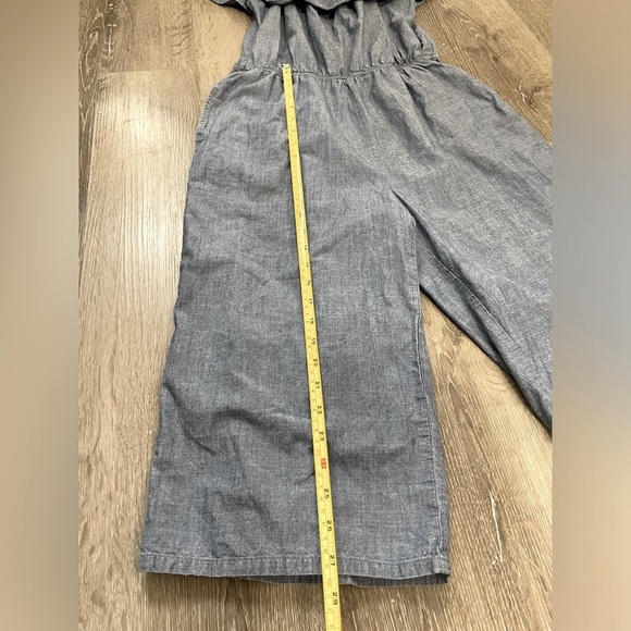 Vero Moda Off Shoulder Chambray Jumpsuit Size Medium - Picture 7 of 14